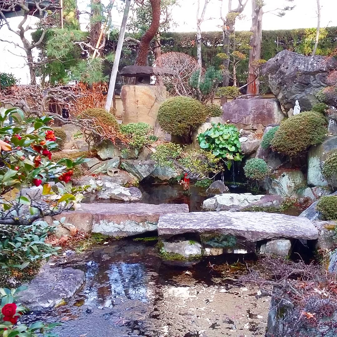 Kasamori Inari Shrine japanese garden