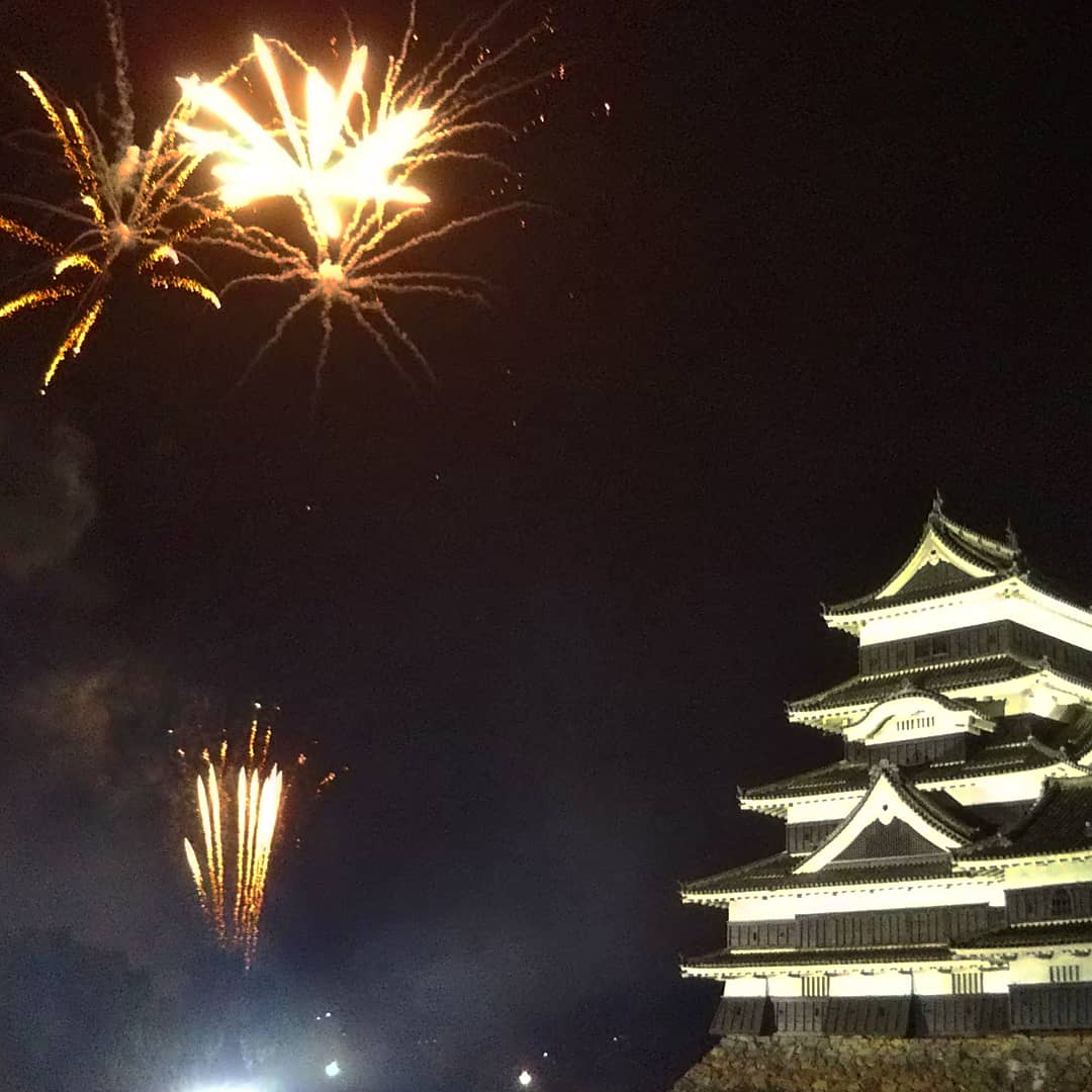 Matsumoto Castle Fireworks 5