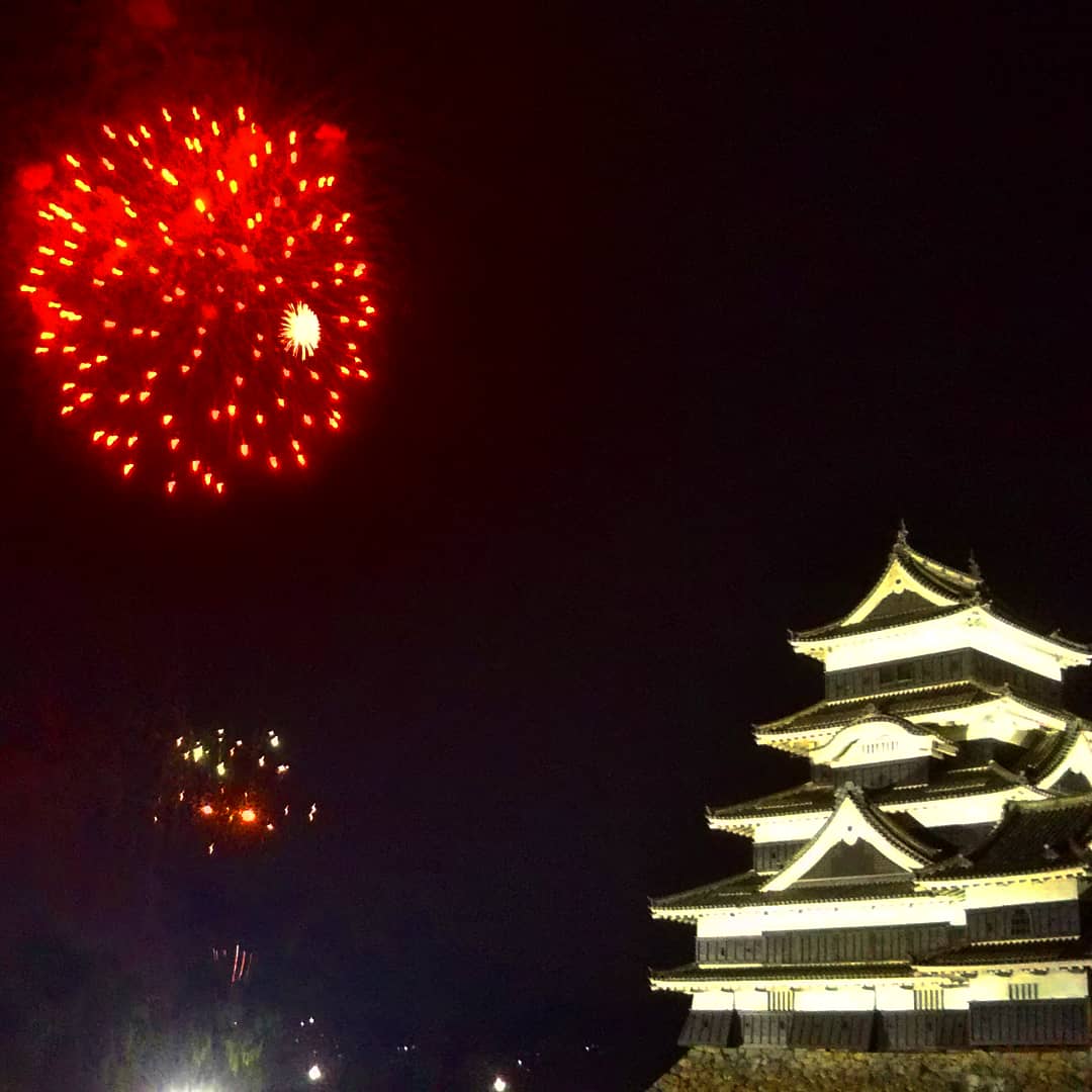 Matsumoto Castle Fireworks 4
