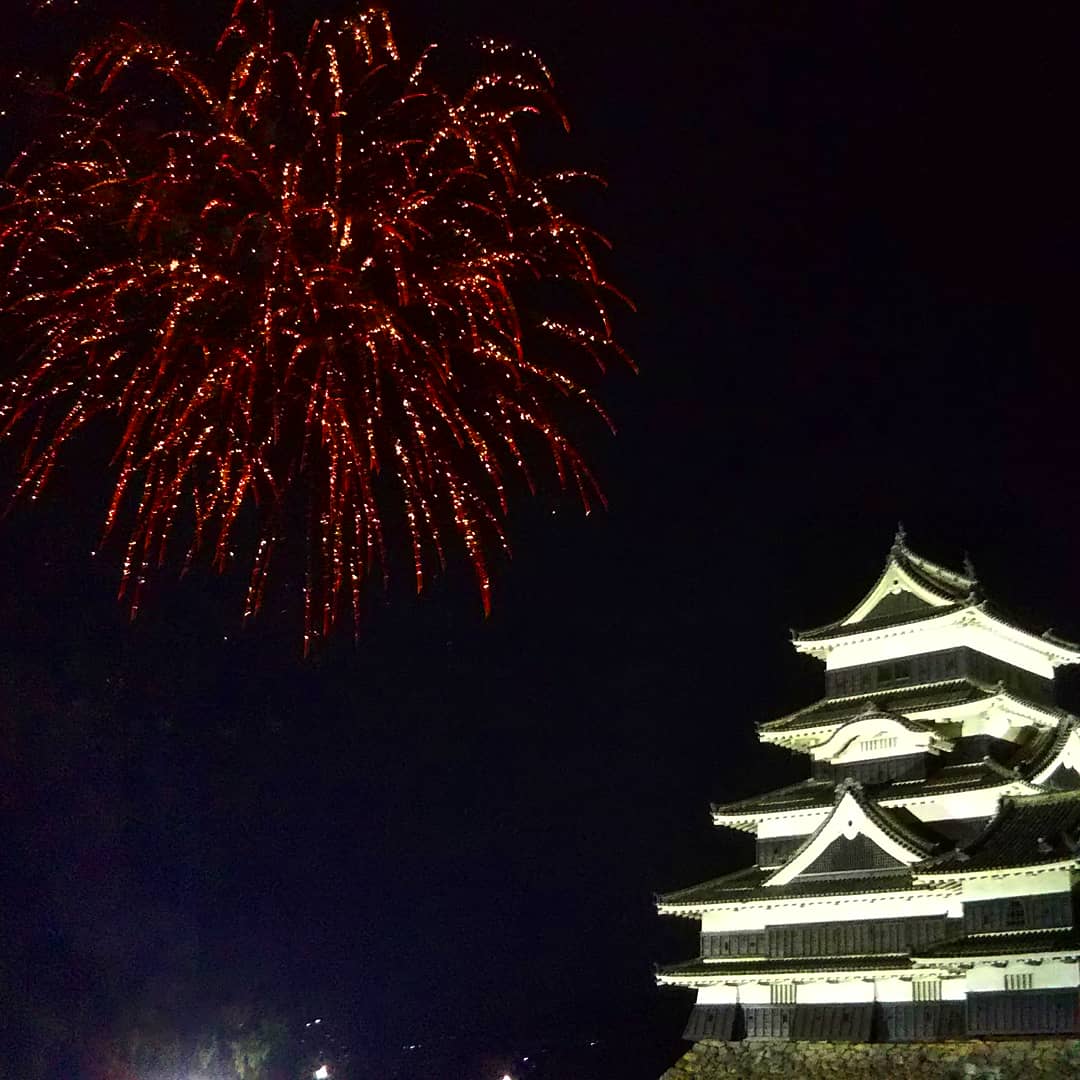 Matsumoto Castle Fireworks 3