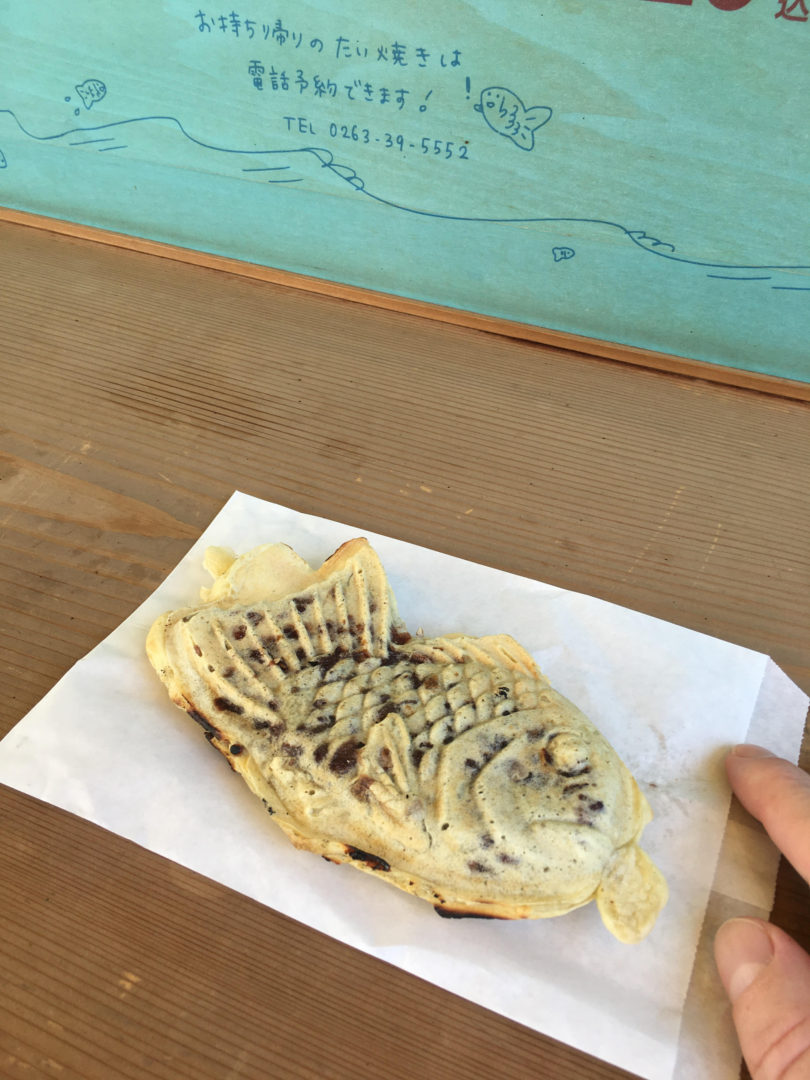Living and Working in Historical Downtown Matsumoto taiyaki