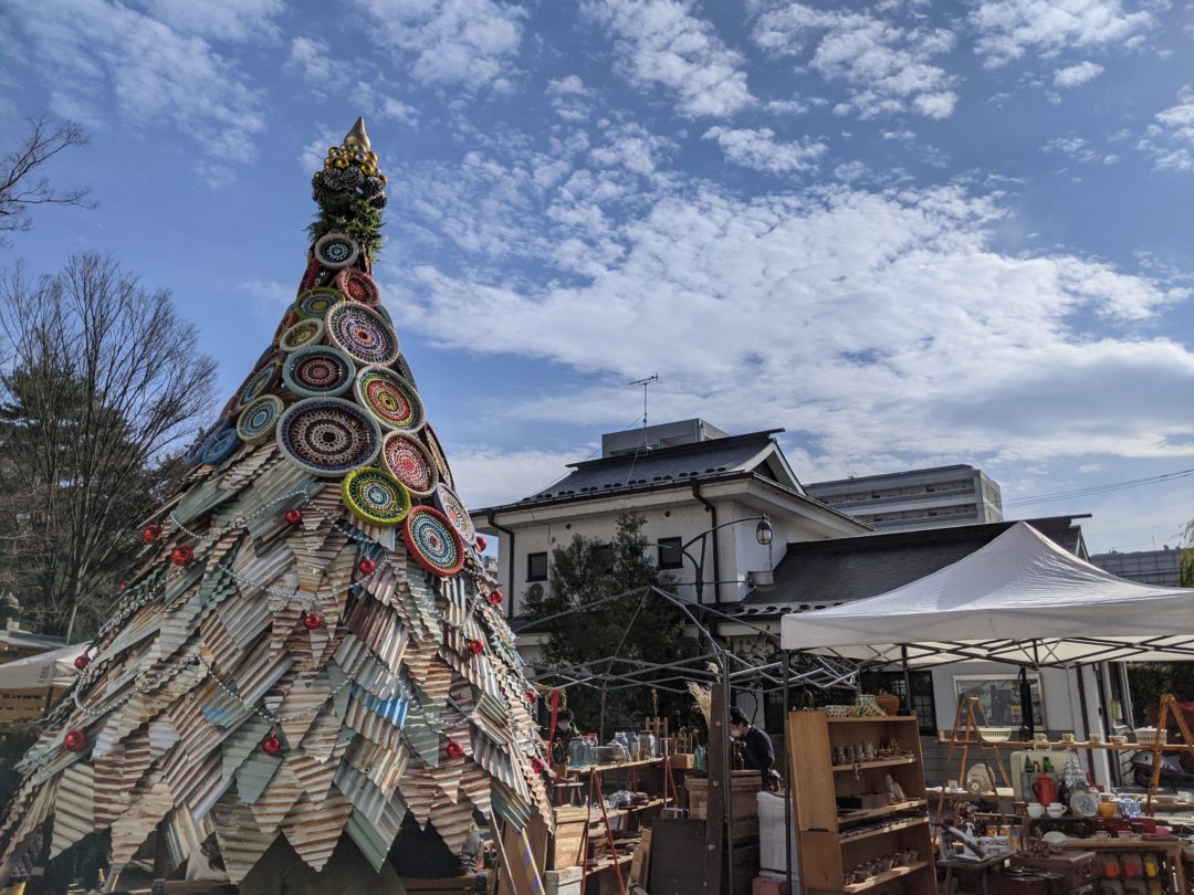 Christmas market tree Matsumoto 
