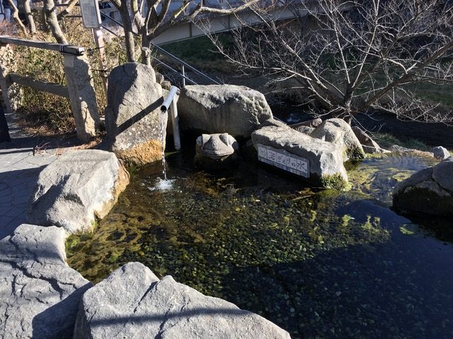 Matsumoto’s spring water wells drink