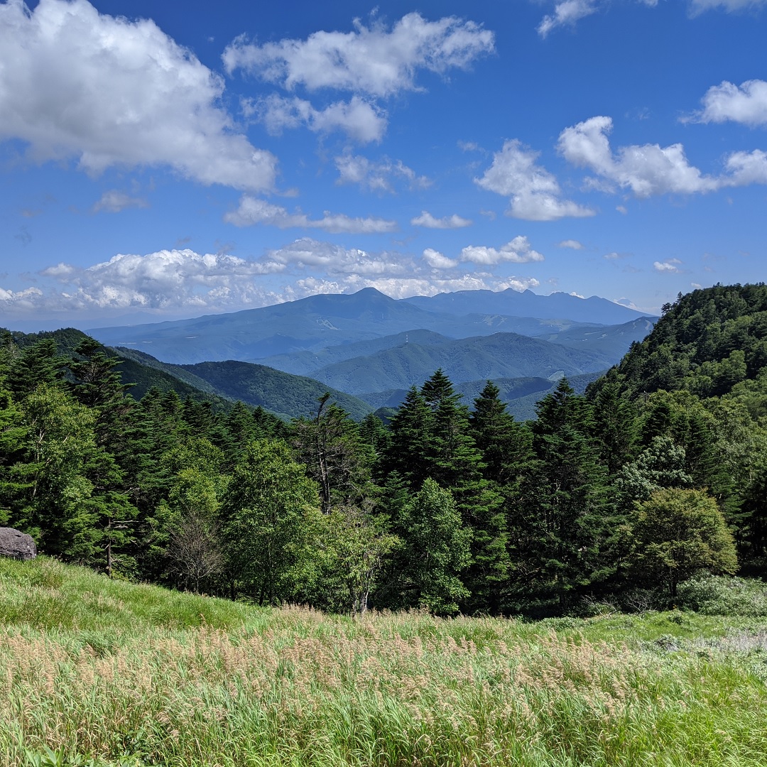 Utsukushigahara Highlands panorama