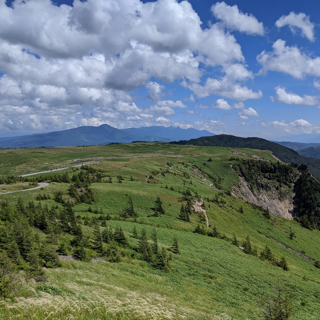 Utsukushigahara Highlands view