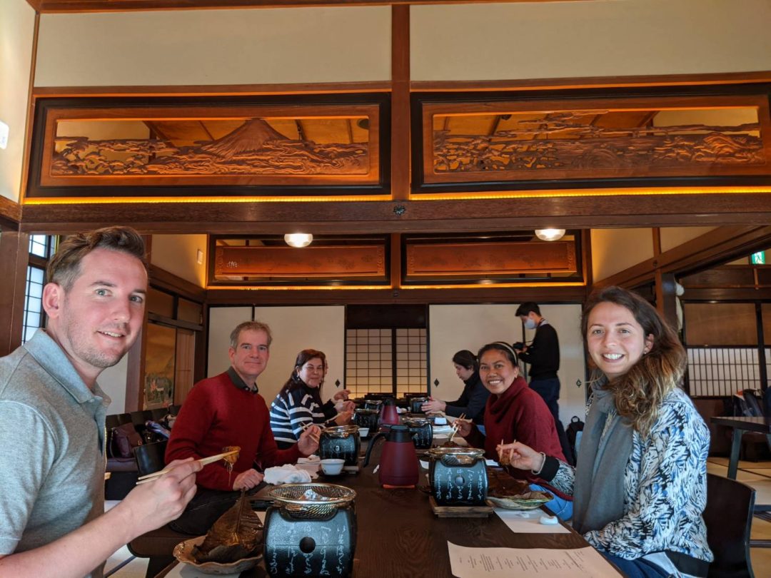 Architecture et déjeuner traditionnel Matsumoto