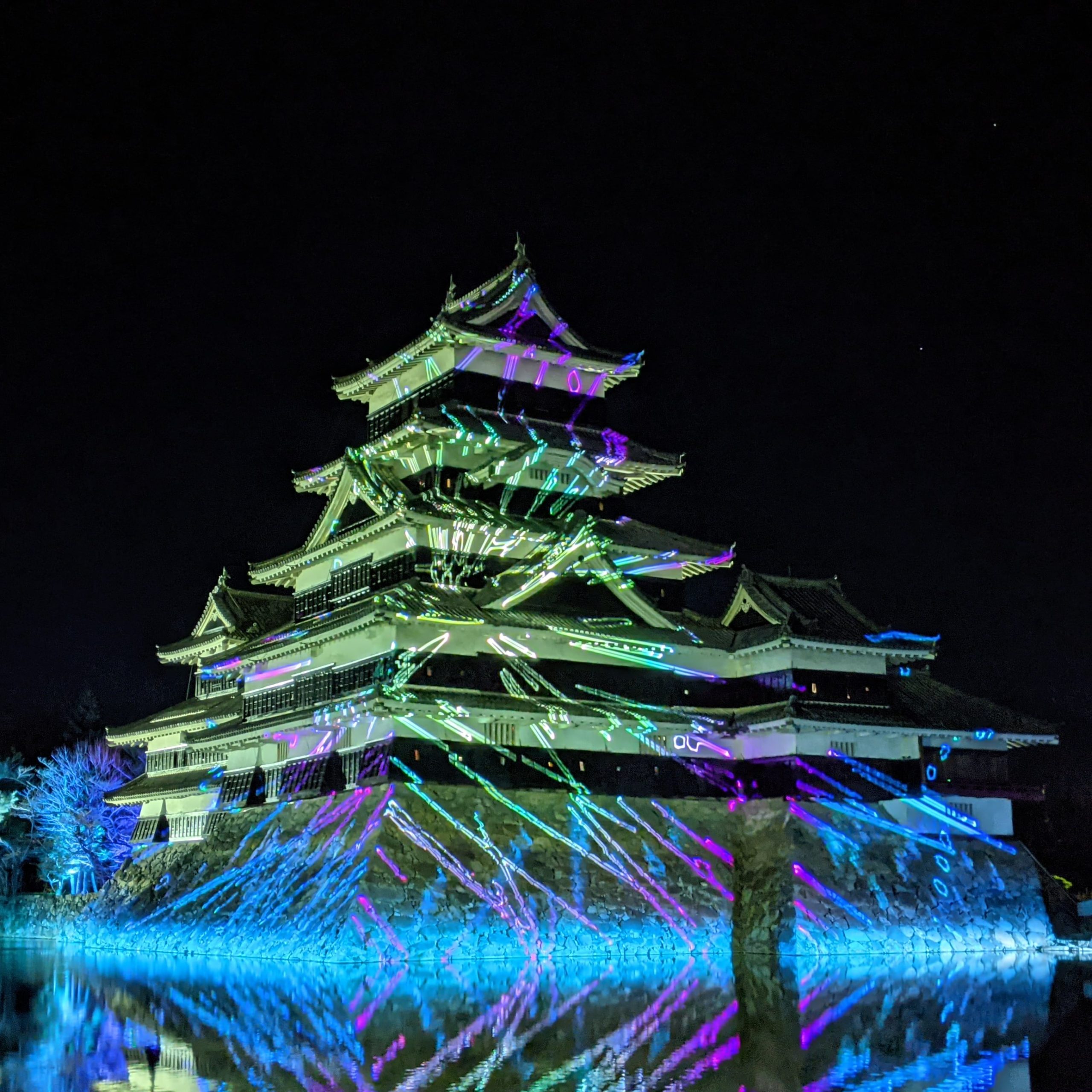 Matsumoto Castle Illumination Night