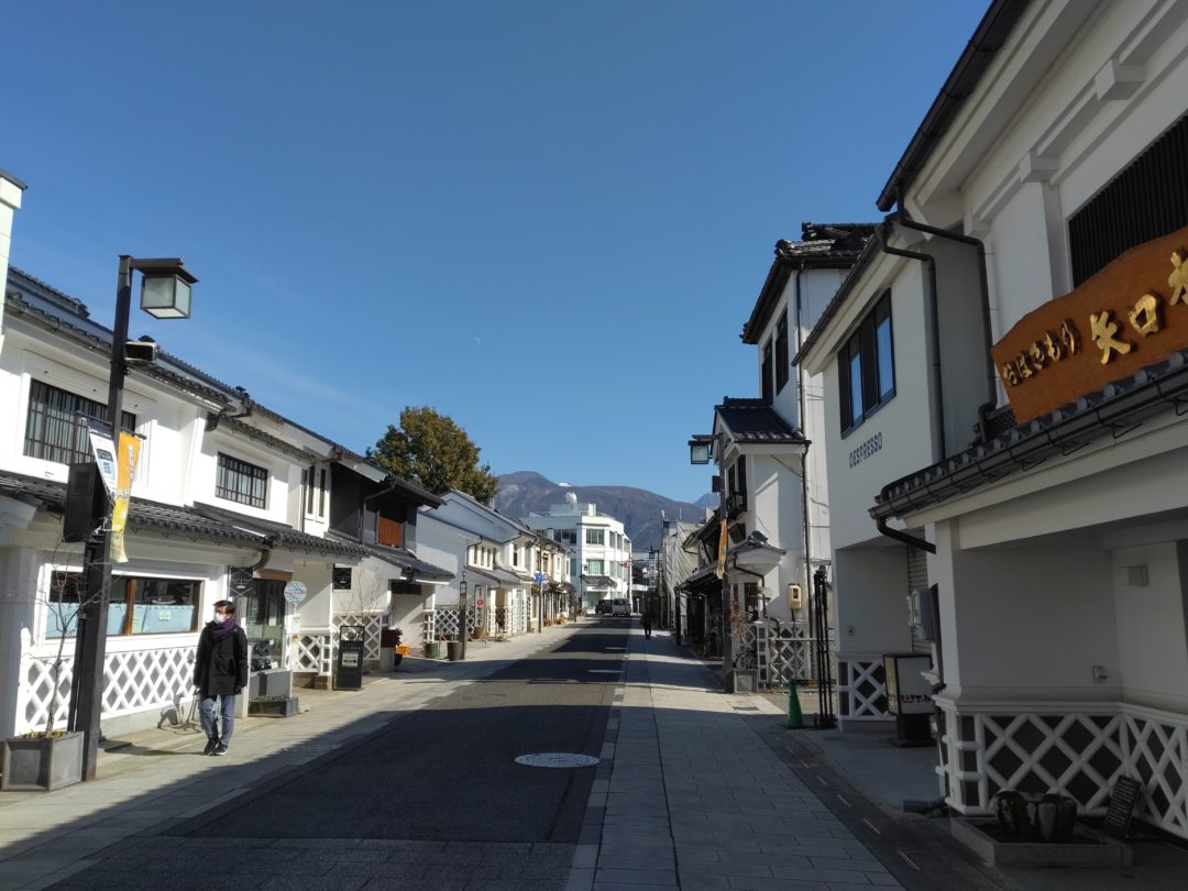 Matsumoto's Old Kaido Roads nakamachi street