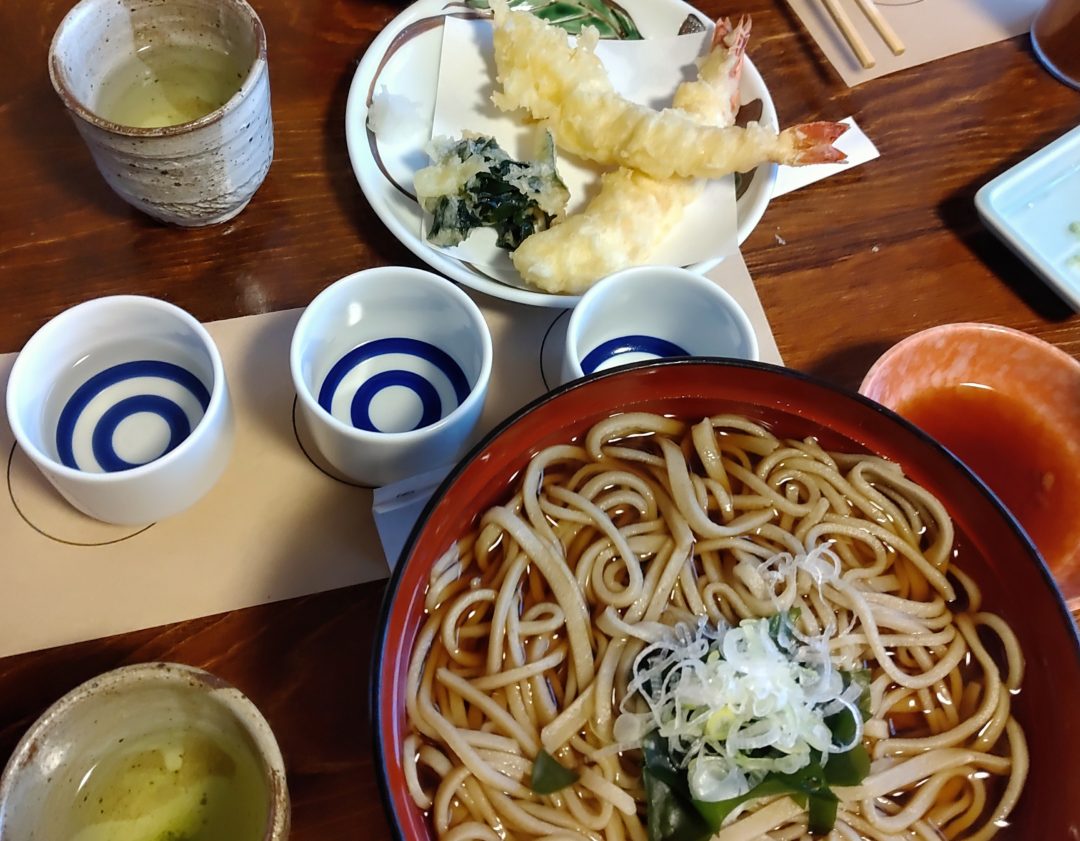Renting a Bicycle Soba Lunch