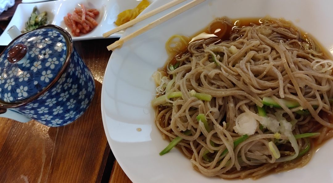 Shinshu Soba lunch