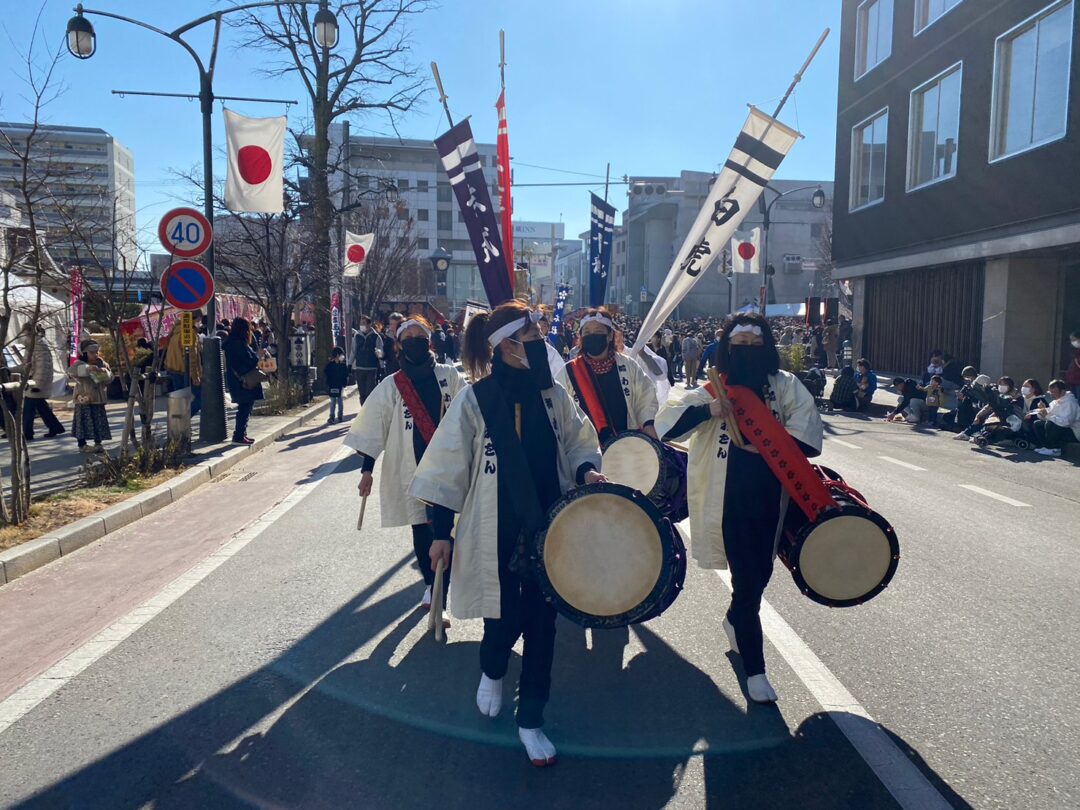 The Ameichi Festival parade