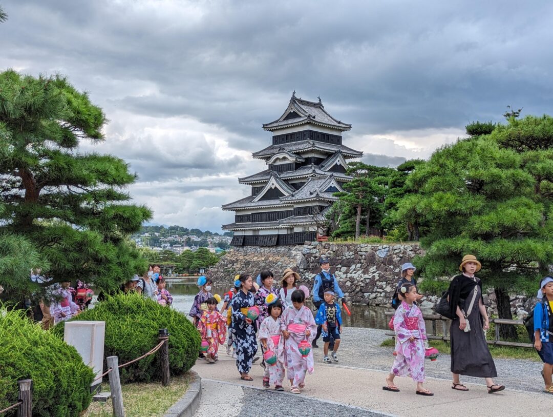 Région de Matsumoto Obon bon parade festival